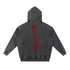 Alternative view of Belief + Doubt Hoodie | Carbon